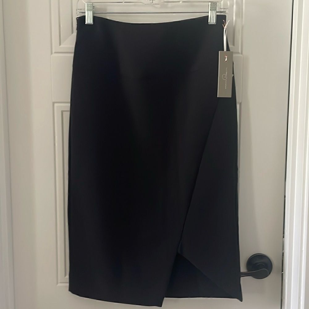 New Emerson Rose Black Pencil Skirt